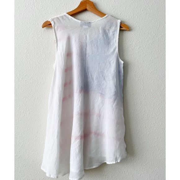 Jessica Taylor Tank Top with American Flag Design Sz Large - Picture 4 of 5